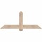 Ekena Millwork Eugene Smooth Timber Gable Bracket, Douglas Fir, 60"W x 25"H x 1 1/2"D x 5 1/2"F, 10/12 Pitch GBW060X25X0206EUG00SDF - alternate 1